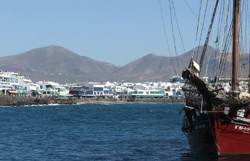 Playa Blanca - hyggelig, lite badested på Lanzarote